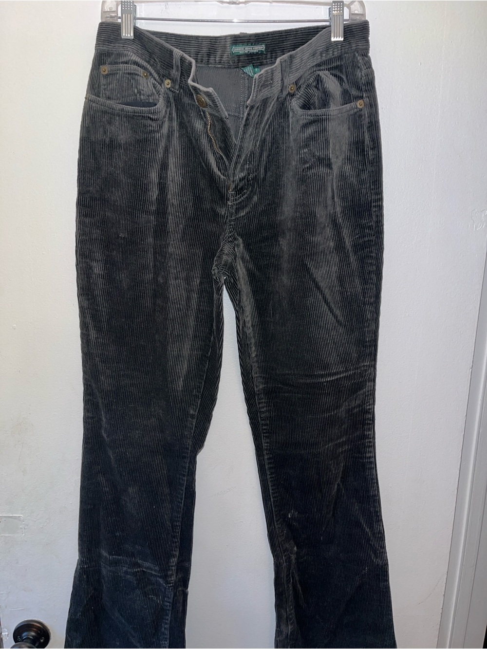 Vintage Lauren Ralph Lauren Women’s  Dark Green Corduroy Pants